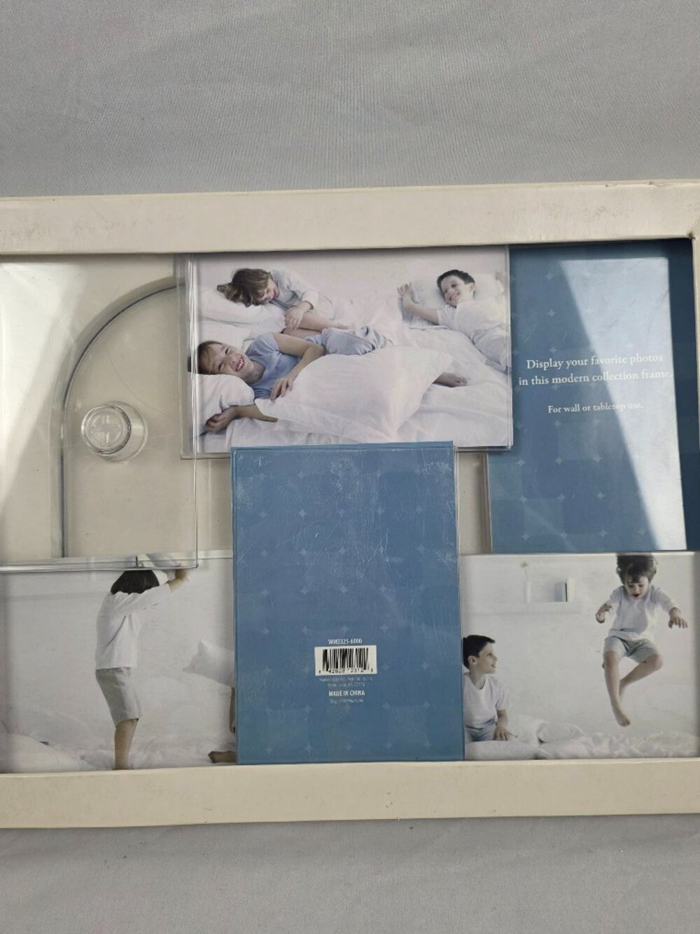 NIP White Collage Photo Frame, Holds 6 Photos